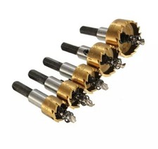 Fresa sega a tazza punta trapano HSS per lamiera legno cartongesso plastica