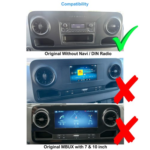 Für Mercedes Sprinter W907/W910 10" Touchscreen Android Autoradio GPS Navigation - Picture 2 of 9