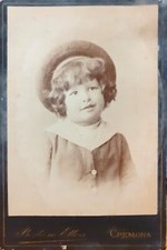 Albumina formato Album fotografo Bertani Ettore Cremona 1890 circa