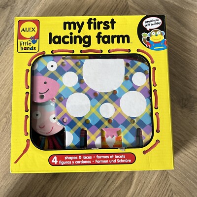 Alex Toys ~ My first lacing farm ~ Age 3+ ~ NEU