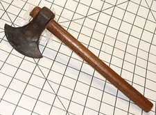 Early 1700's Sinhalese Ceylon Sri Lanka Vedda Small Forged Tomahawk Axe Hatchet