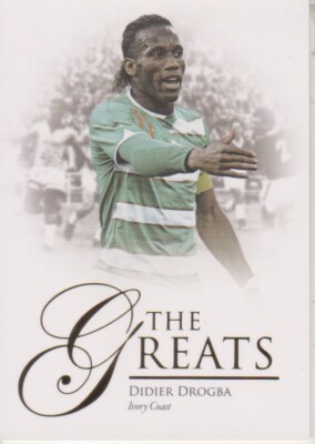 2023-24 Futera Unique World Football The Greats Didier Drogba - Ivory Coast