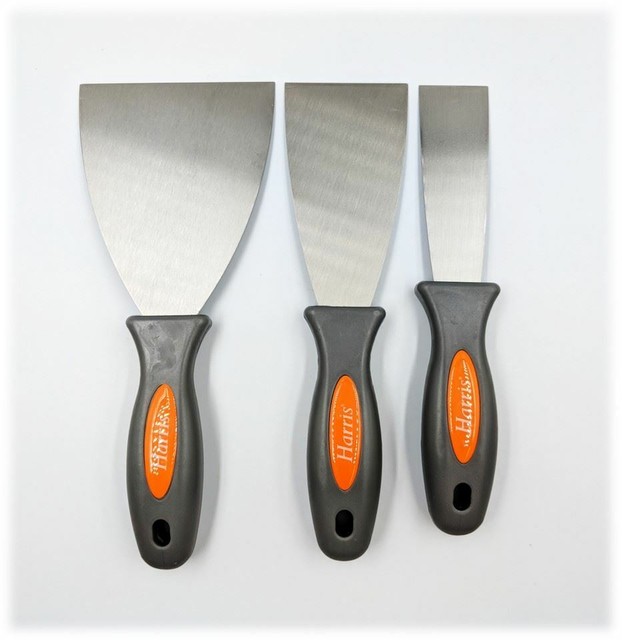 Harris Wallpaper Scraper Tool Set Paint Scrapers With Plastic Handle