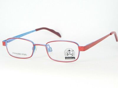 KAULI QUAPPE by BoDe Mod 521 74 RED /BLUE EYEGLASSES GLASSES Kids 38-15-120mm