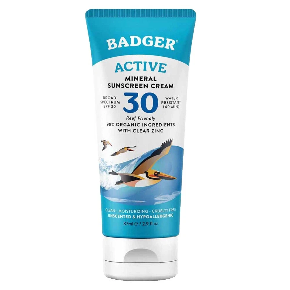 Protectores solares Badger Productos Sin Alcohol