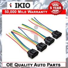 Ikio 4X IGNITION COIL WIRING HARNESS FOR SKODA OCTAVIA SUPERB 1.8 T MFPC26WIRx4S