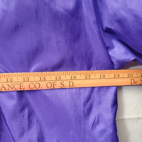 Purple Windbreaker Trench Forecaster Boston Women's 6 Jacket Coat Long - Picture 5 of 13