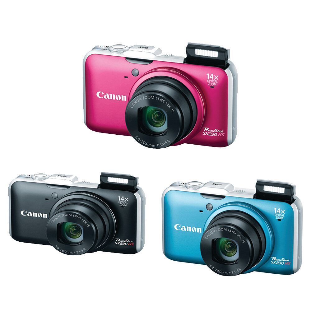 Canon PowerShot SX230 HS 12.1 MP CMOS Digital Camera 14x Image
