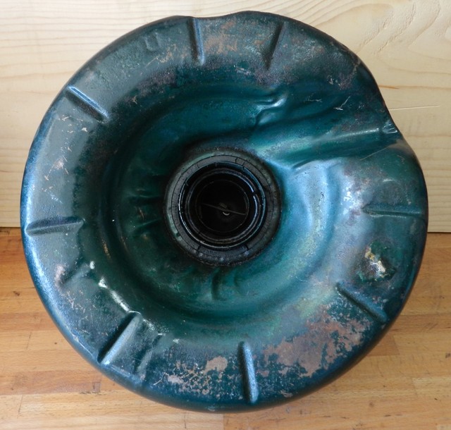 1930's40's Ford Flat head oil bath 12" diameter air cleaner for 1 bbl