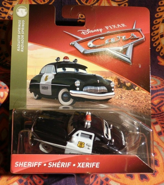 Disney Pixar Cars SHERIFF RADIATOR SPRINGS 155 DieCast OnCard eBay