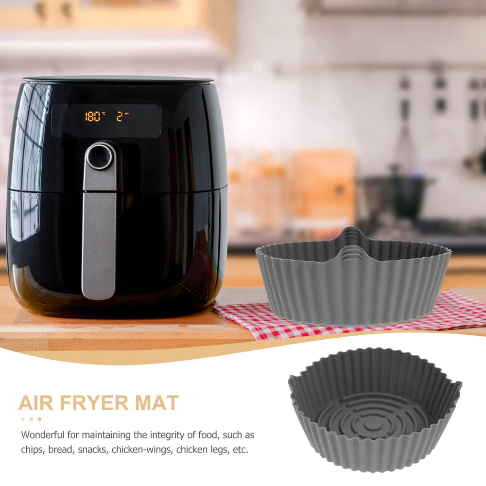 Air Fryer Accessories Silicone Bakeware Grill Basket Liner Mat