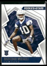 2021 Panini Rookies & Stars #145 Nahshon Wright Dallas Cowboys Rookie Card. rookie card picture