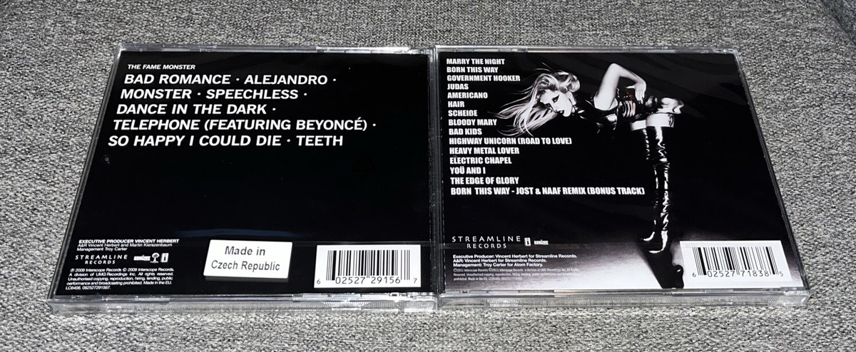 Lady Gaga 2 CD Lot The Fame Monster, Born This Way 602527291567| eBay