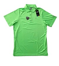 Callaway Opti-Dri Swing Tech Cooling Summer Green Nwt Golf Shirt LT