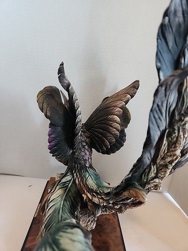 Vntg Giuseppe Armani BIRD OF PARADISE 1990 No COA/BOX Capodimonte Italy Pic/Desc - Picture 11 of 24