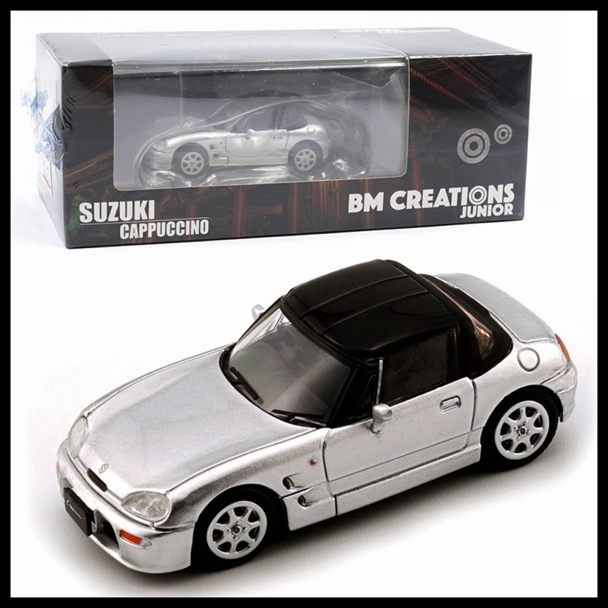 【カオハナキティ】 コルクボード スクエア 1998年 未開封 美品❣️ BM Creation BMC 1/64 Suzuki 1998 Cappuccino Silver NEW (RHD) | eBay