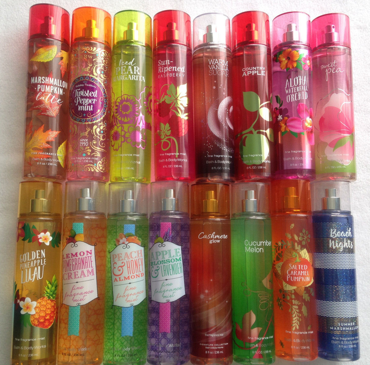 Bath & Body Works Fine Fragrance Mist 236 ML Choose Any One