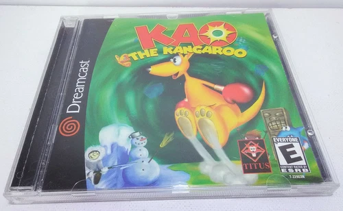 KAO the Kangaroo - Sega Dreamcast, 2001 - Complete, Registration