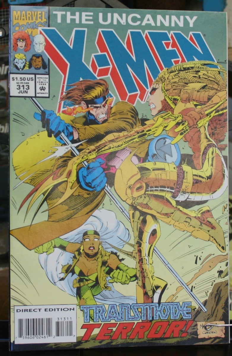 The Uncanny X-Men Transmode Terror 313 JUN Marvel Comics