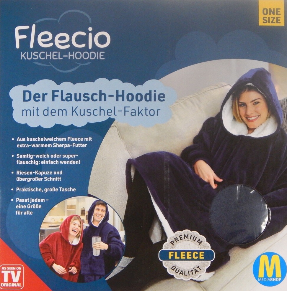 Kuschelhoodie Pullover Mit PlÃ¼sch Kuschel Hoodie REGENBOGENDRACHE