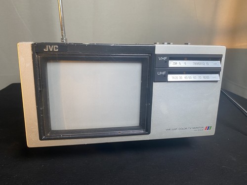 Moniteur télévision couleur VHF/UHF CX-610PF JVC vintage made in JAPAN N6144 | UK