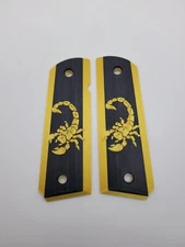 Full-Size 1911 Scorpion Custom Plastic Pistol Grips - Please Check Description