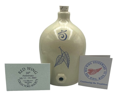 Red Wing Beehive Jar Commemorative Birch leaf Beehive 2007 Red Wing Society - 第 1/7 張圖片