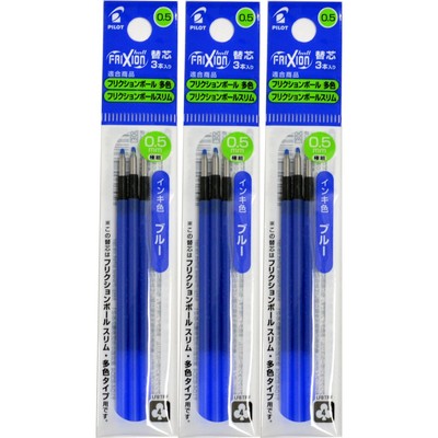 Refill for multiple color types LFBTRF30EF 3 Pieces included x 3 Blue