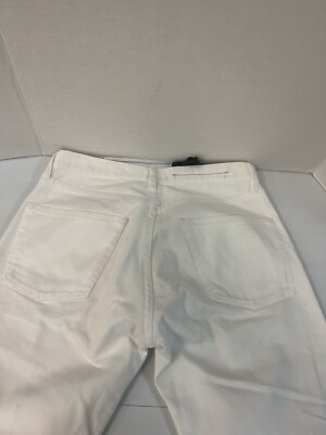 Vlone White Denim Zipper Jeans Used Size 30/S | eBay
