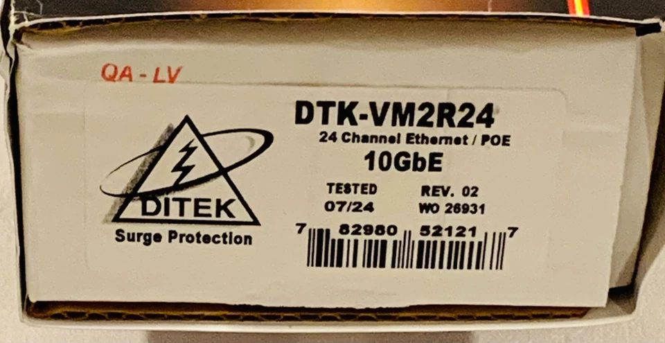 Ditek DTK-VM2R24 24 Channel Ethernet / POE - Image 4 of 4
