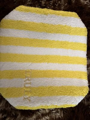 Luxury Terry Case Truly Beauty Yellow And White Stripe | eBay