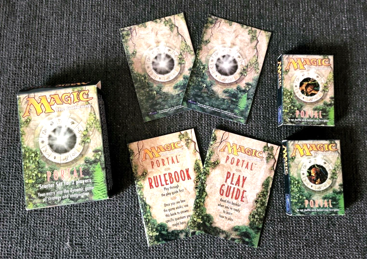Magic the Gathering Portal Starter Set 1997 Complete w/ 2 Decks Magic the Gathering Portal Starter Set 1997 Complete w/ 2 Decks