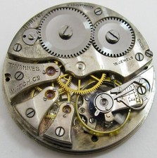 Pocket Watch Cyma Tavannes Movement 15 jewels 4 adj. fit an Open Face case ...