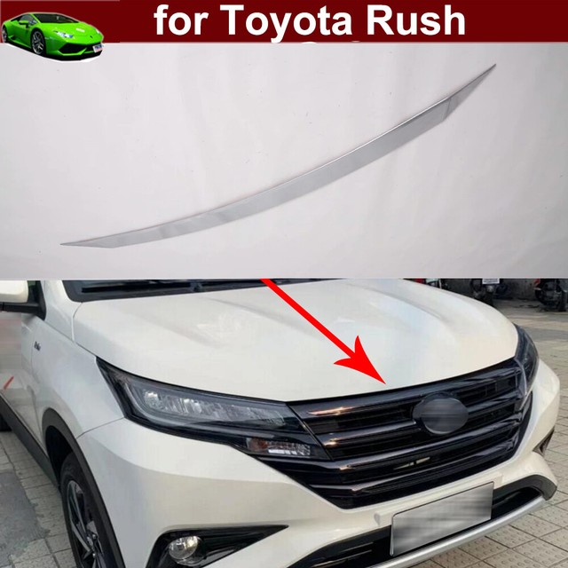 Chrome Car Hood Grill Cover Cover Trim Moulding for Toyota RUSH