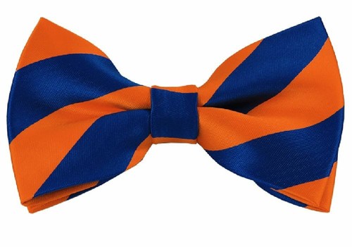 Manzini Coleckwear® Para hombre Universidad Ajustable a Rayas Preatado Moño Corbata - Imagen 12 de 33