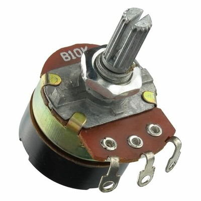 Clarostat Linear Taper Panel Mount 10k Potentiometer With Switch N O Spst 301635440729 Ebay