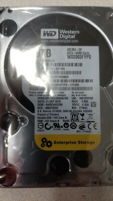 Western Digital WD2003FYPS Hard Drive 2TB 3,5