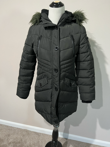 Diesel Womens Dark green Down Puffer 