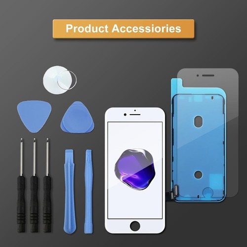 For iPhone 7 Screen Replacement LCD Touch Replacement Digitizer White Tools - Picture 8 of 8