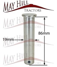 Massey Ferguson 65,165,188,390,575,590 Tractor Levelling Box Clevis Pin Ø: 3/4"