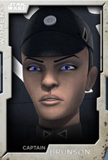 [DIGITAL CARD] Topps Star Wars - Captain Brunson Women of Star Wars 21 W2 White