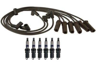 GM OE Ignition Wire Set 6 ACDelco Rapidfire Spark Plugs Kit For Buick 3.8 VIN K