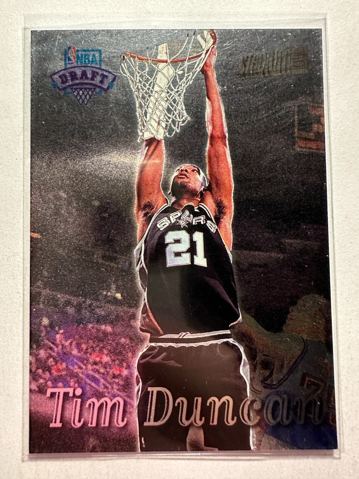 K43,018 - 1997-98 Stadium Club #201 Tim Duncan RC