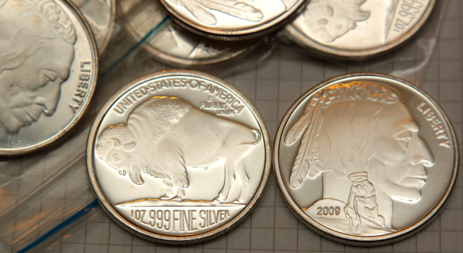 SILVER ROUNDS COINS 1 OZ