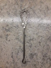 Antique Shoe/Boot Button Hook Potter & Culver, The Shoefitters Eau Claire WI 5"