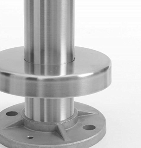 Stainless Steel Base Cover to 1", 1-1/2",1-1/4",1-7/8" 1-5/8" & 2" OD Round Post - Picture 11 of 21