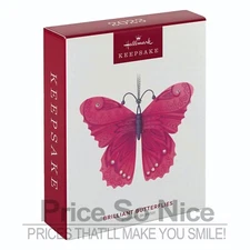 Hallmark Keepsake 2023 Ornament - Brilliant Butterflies - 7th in the Series