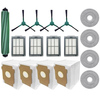 VERCO Ricambi Per IRobot Roomba Plus 405 505 Accessori Spazzole Filtri Sacchetti Panni