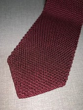 Tom Ford Neck Tie Red 100 Silk Made in Italy Solid