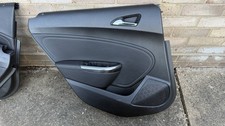 Vauxhall Astra Door Card Rear Left Passenger MK6 J 2009-2015 5 Door